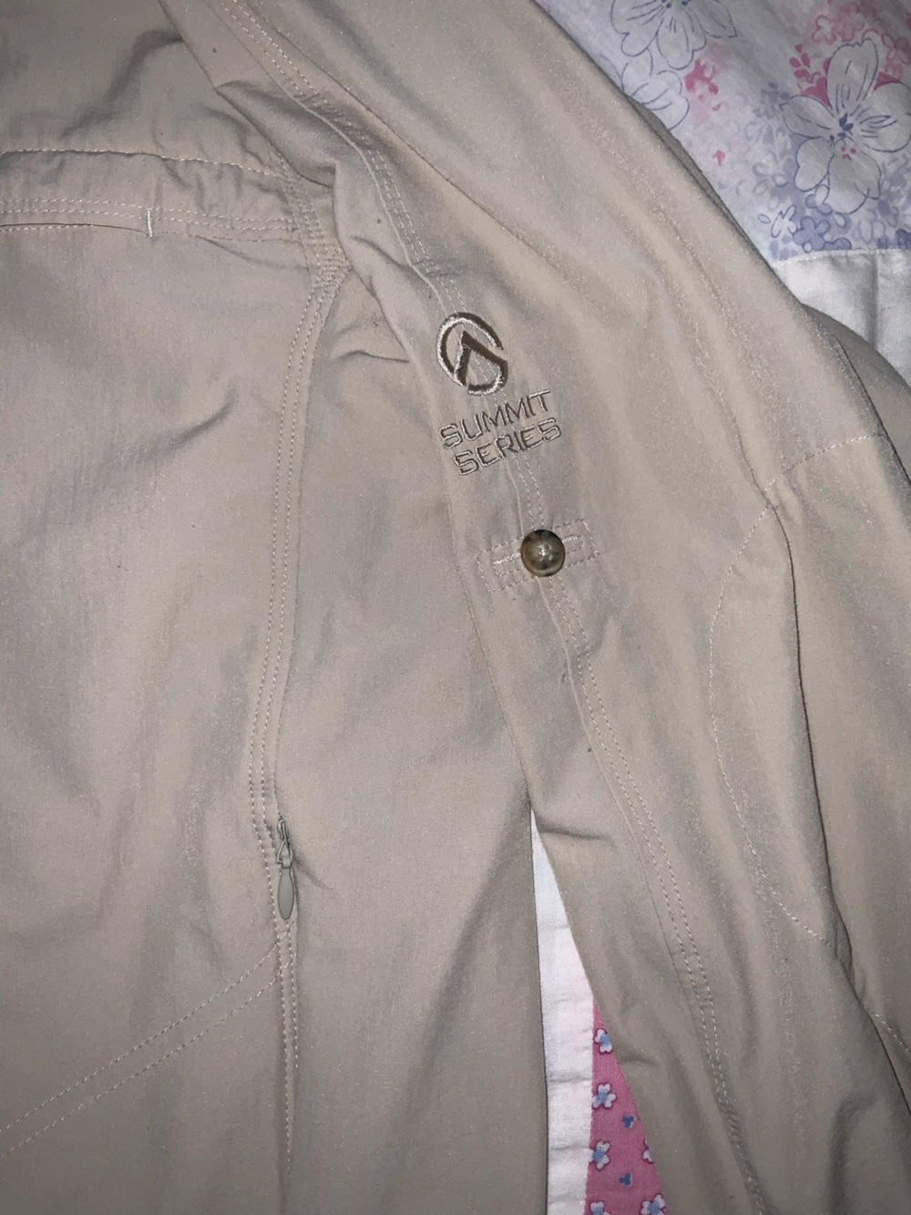 north face summit series hiking shirt button up lightweight mesh pockets mens L - Picture 5 of 7